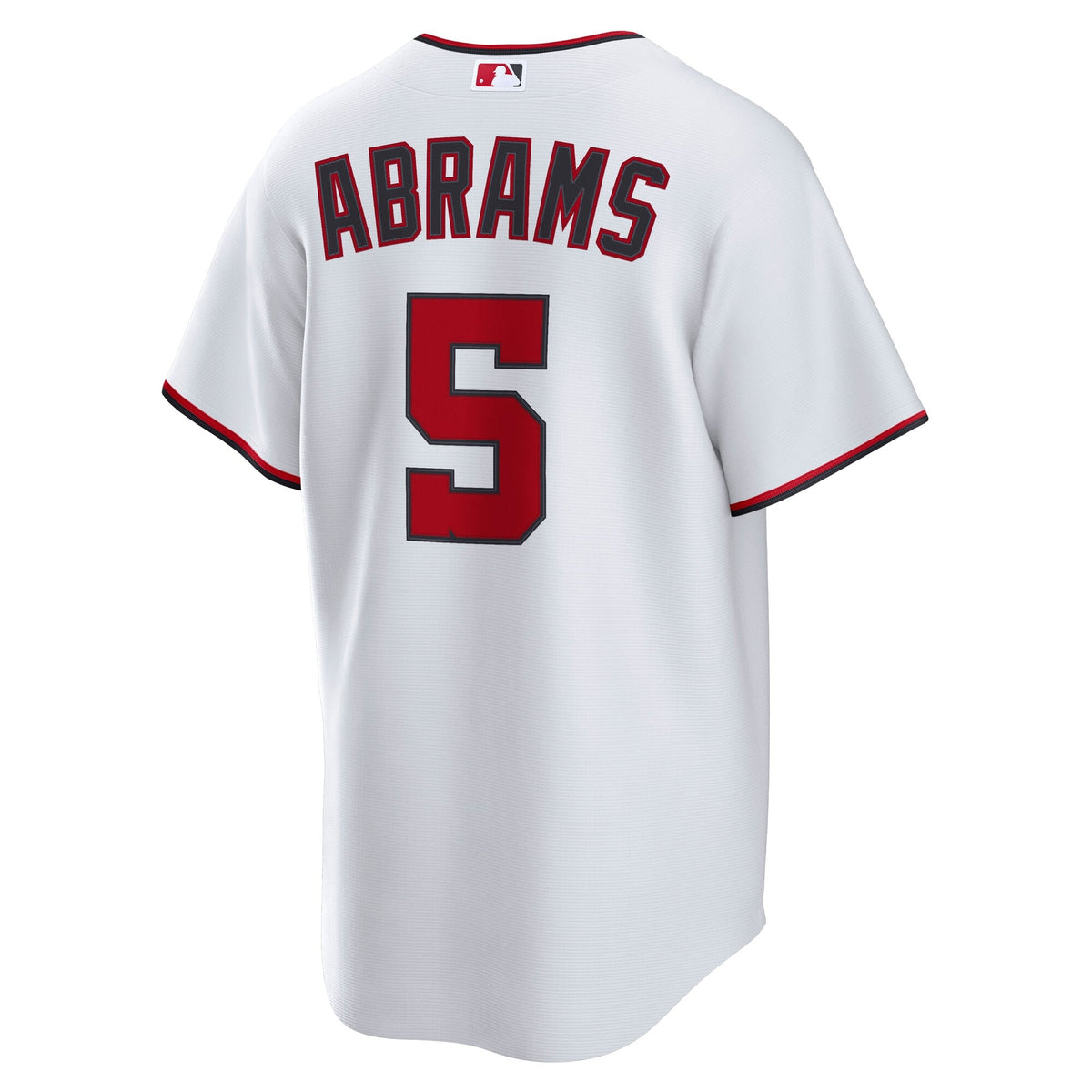 Men's  Washington Nationals CJ Abrams Nike White Home Replica Jersey