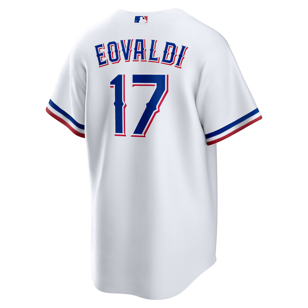 Men's Texas Rangers Nathan Eovaldi Nike White Home Replica Player Jersey