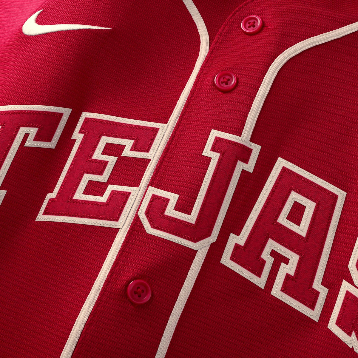 Men's Texas Rangers Josh Jung Nike Red 2026 City Connect Stadium Jersey