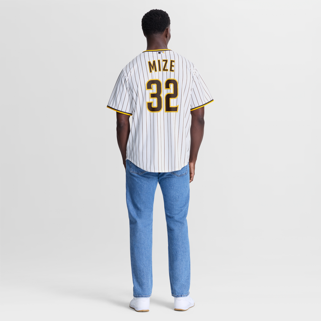 Men's San Diego Padres Casey Mize Nike White Home Replica Jersey