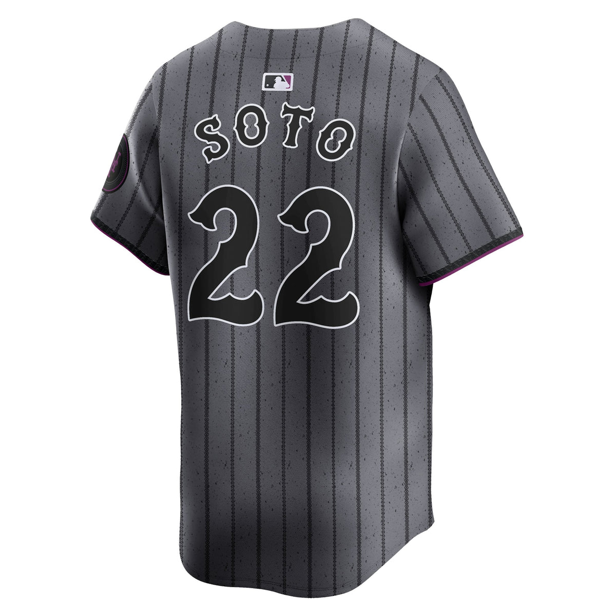 Men's New York Mets Juan Soto Nike Gray City Connect Limited Player Jersey