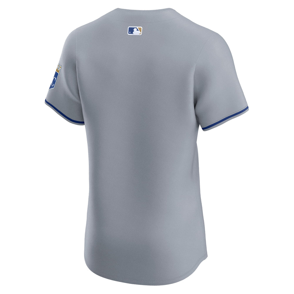 Men's Kansas City Royals Nike White Home Elite Jersey
