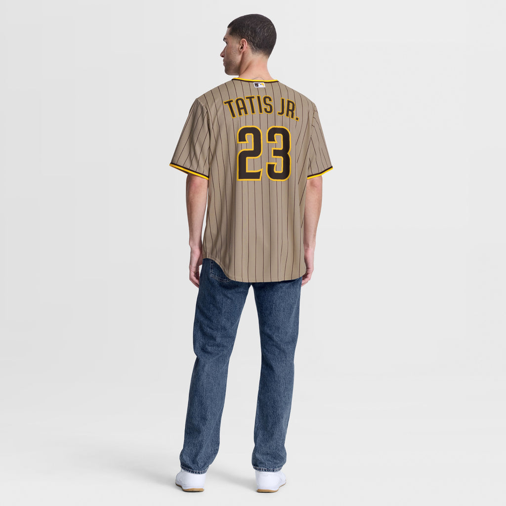 Men's San Diego Padres Fernando Tatis Jr. Nike Brown Road Replica Jersey