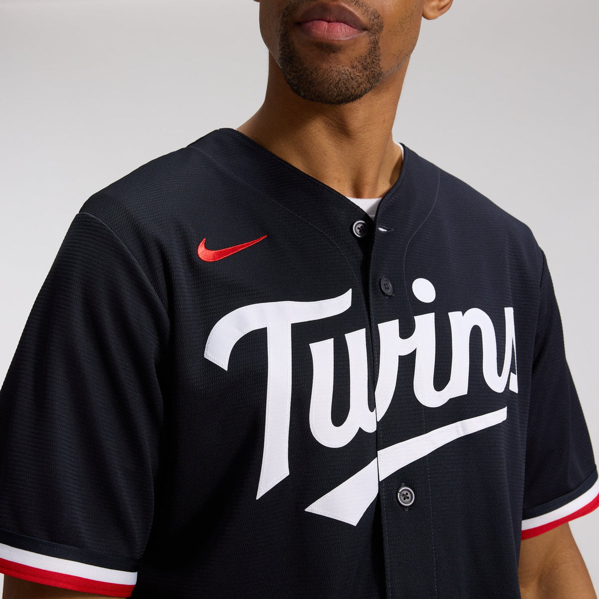 Men's Minnesota Twins  Nike Navy Alternate Replica Jersey