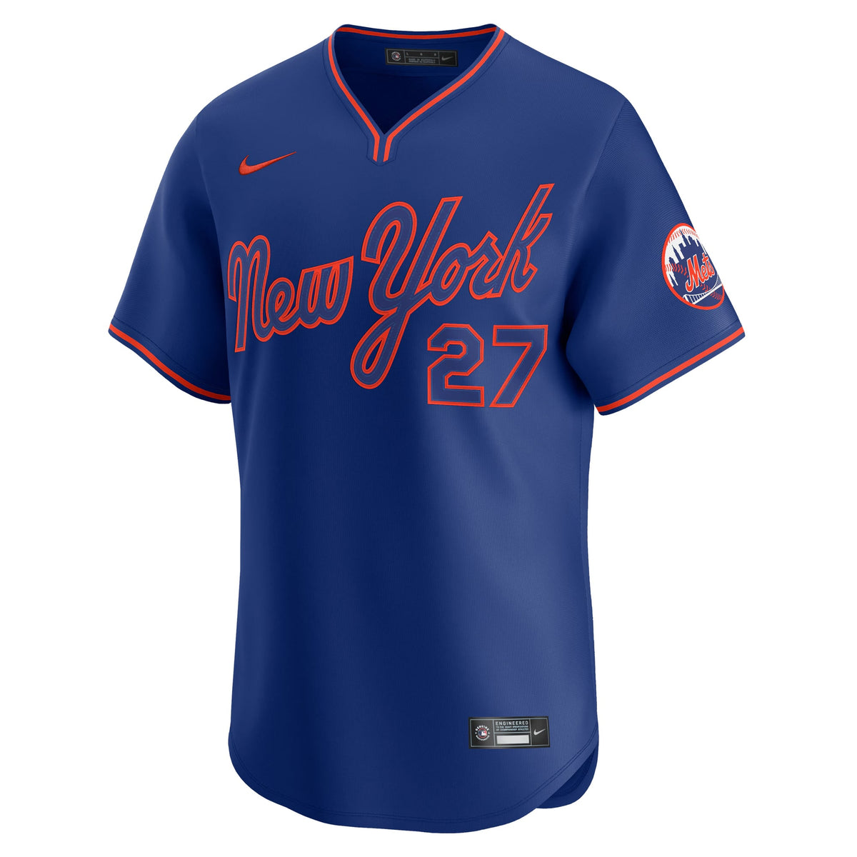 Men's New York Mets Mark Vientos Nike Royal Alternate Limited Player Jersey