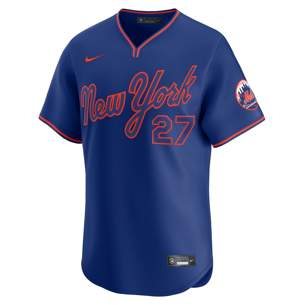 Men's New York Mets Mark Vientos Nike Gray All-Star Limited Jersey