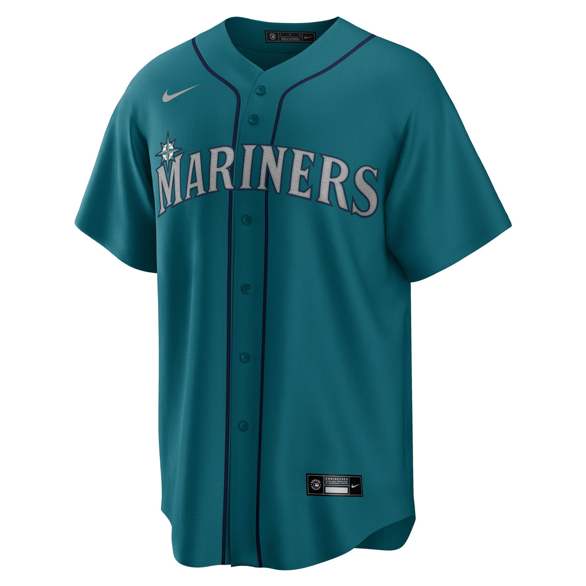 Men's Seattle Mariners Julio Rodríguez Nike Teal Official Replica Player Jersey