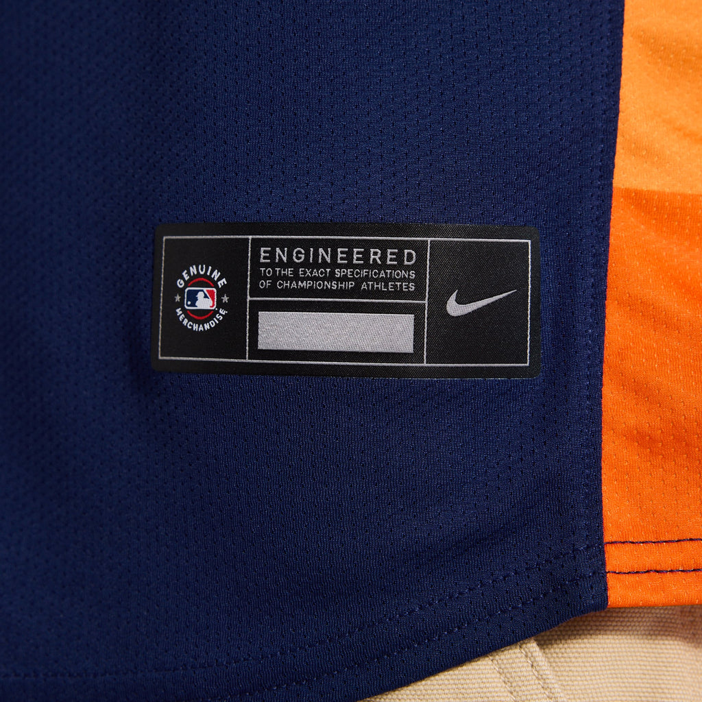 Men's Houston Astros Jose Altuve Nike Navy Alternate Limited Player Jersey