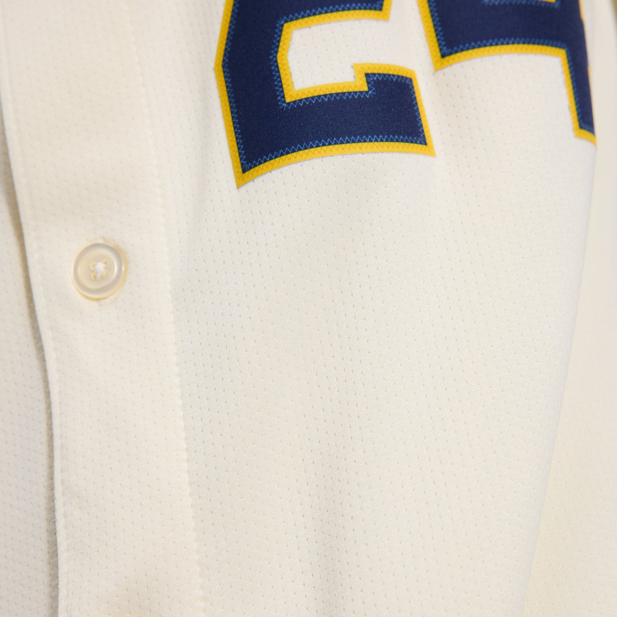Men's Milwaukee Brewers William Contreras Nike Cream Home Limited Player Jersey