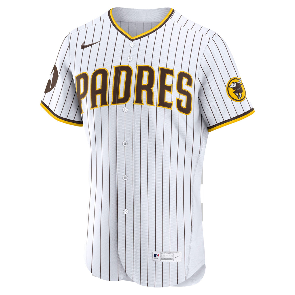 Men's San Diego Padres Fernando Tatis Jr. Nike Sand Alternate Authentic Sponsor Patch Jersey