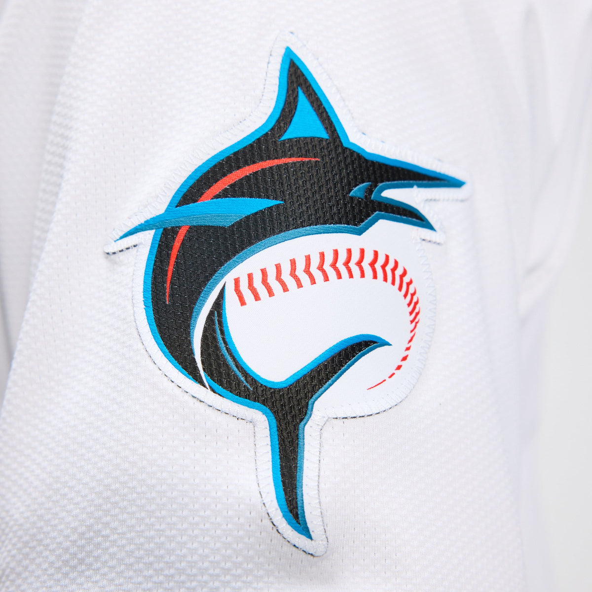 Men's Miami Marlins Nike White Home Elite Jersey