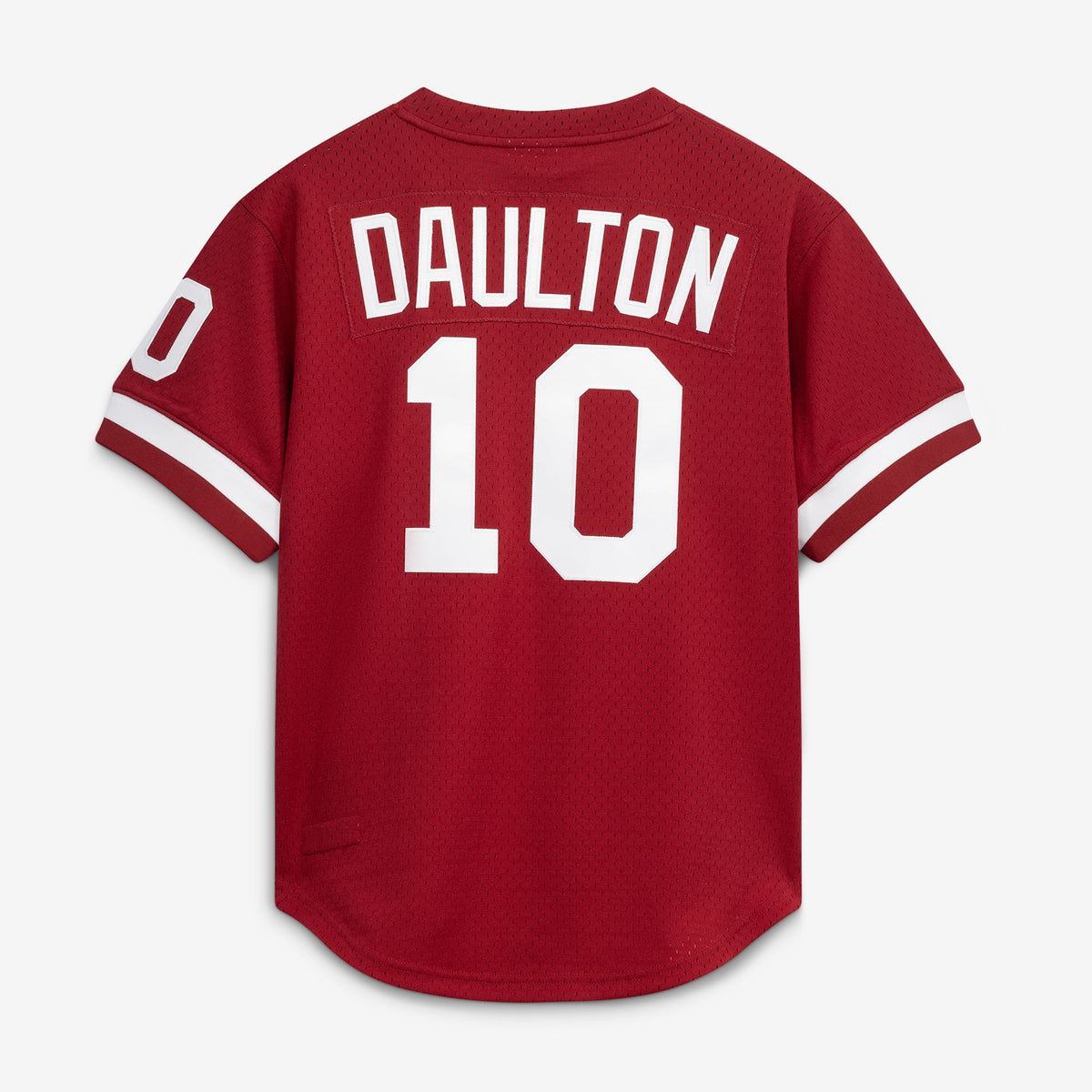 Men's Philadelphia Phillies Darren Daulton Mitchell & Ness Scarlet Authentic Batting Practice Jersey