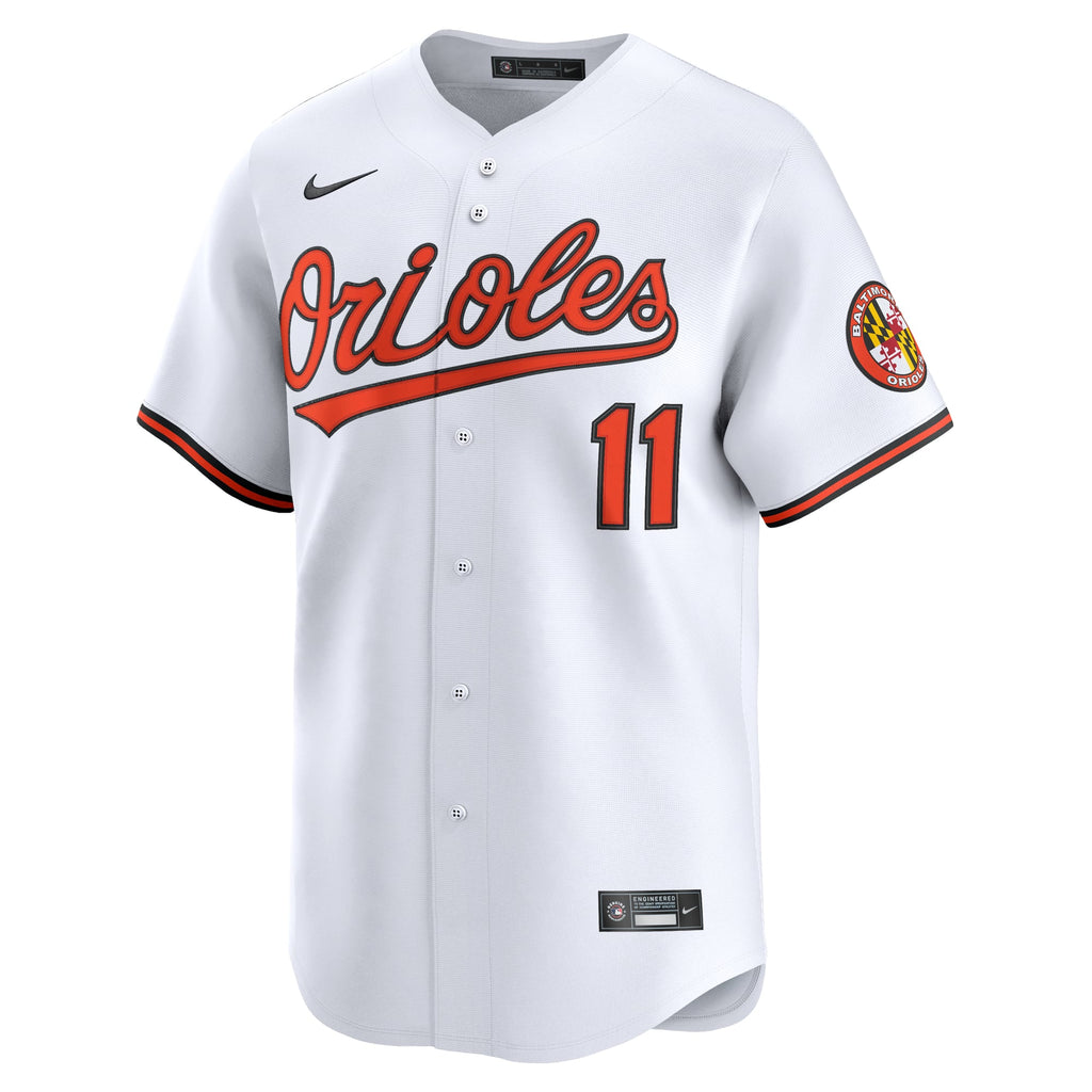 Men's Baltimore Orioles Jordan Westburg Nike White Home Limited Player Jersey